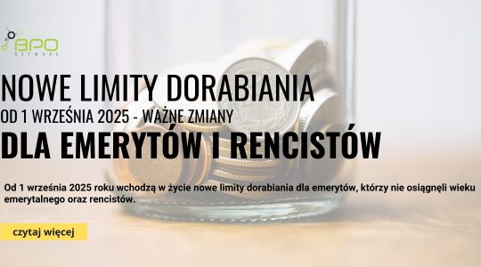 Nowe limity dorabiania od 1 września 2025 ważne zmiany dla emerytów i rencistów