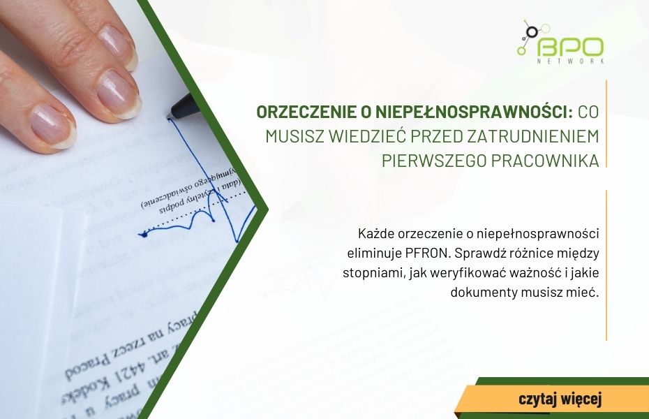 Orzeczenie o niepełnosprawności co musisz wiedzieć przed zatrudnieniem pierwszego pracownika